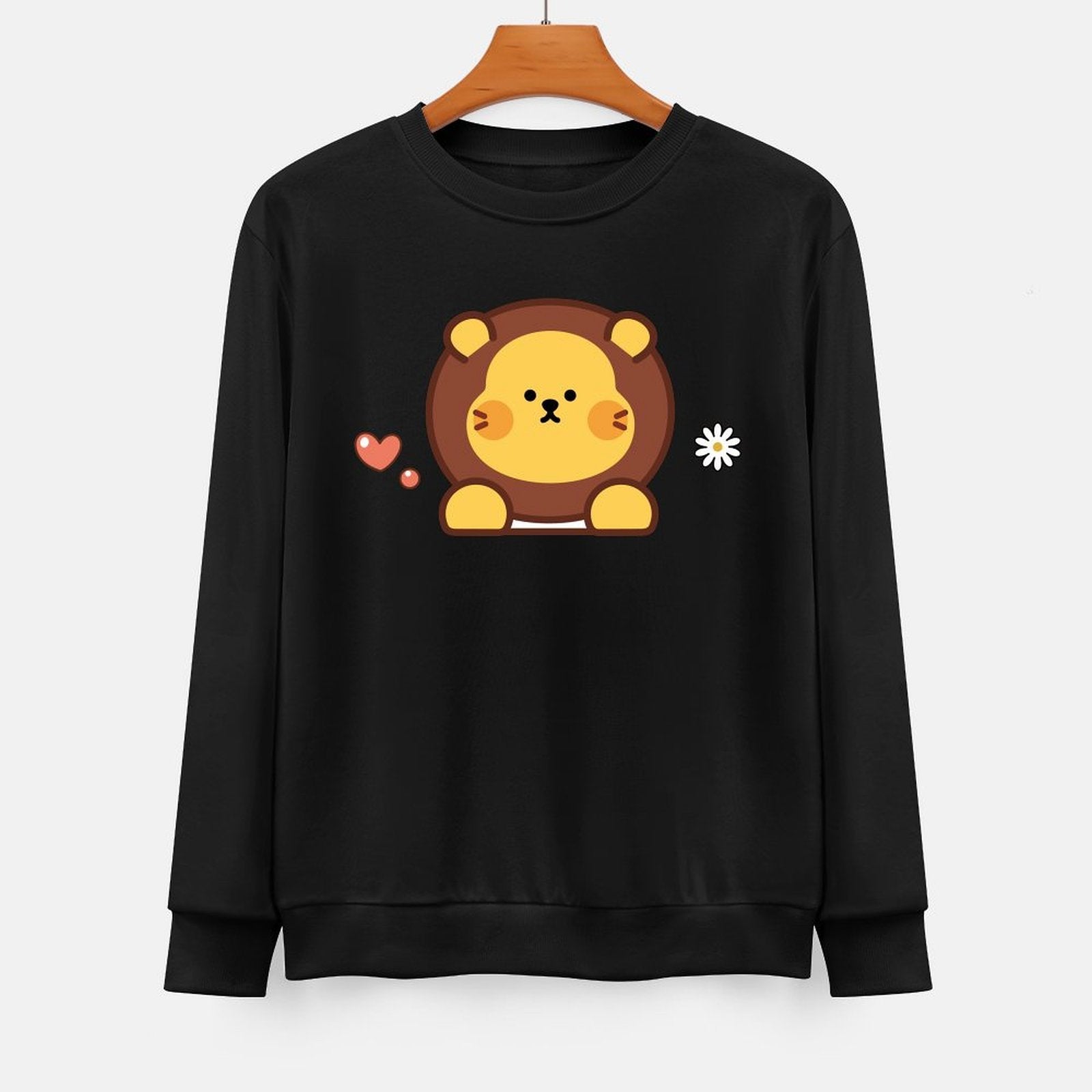 Front Patterned Long Sleeve TopVintage 100% Cotton